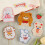 8 pièces patchs appliqués patchs de broderie ours fer sur-Rose 6