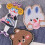 9 pièces patchs de couture Panda fer sur patchs-9 ensembles 5