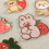 7 pièces patchs appliqués patchs de broderie ours-7 ensembles 7