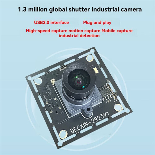 USB3.0 Global Shutter Camera 1.3MP 93 Industriële Camera Module 400 Frames Driver-Vrij voor WINXP/7 8 10 LINUX Android 1