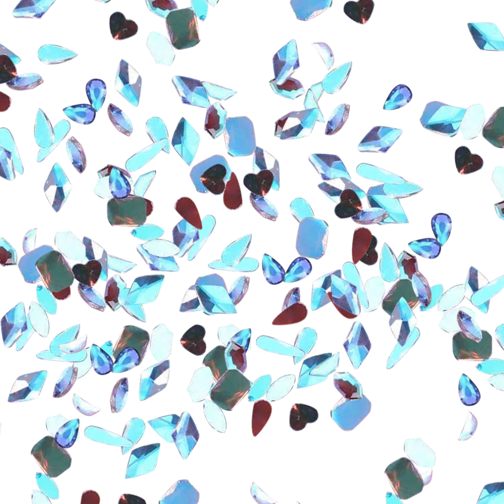 Light Reflectivity, Beautiful Cutting Faces, Ideal For Crafting Glittering Accessories For Halloween Parties For Nightclubs For Daily Use