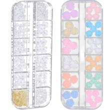 Arte para unhas faça você mesmo, gemas de vários tamanhos para artesanato de acessórios de joias criativos, strass de cristal AB estrelado,