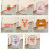 8 pièces patchs appliqués patchs de broderie ours fer sur-Rose 3