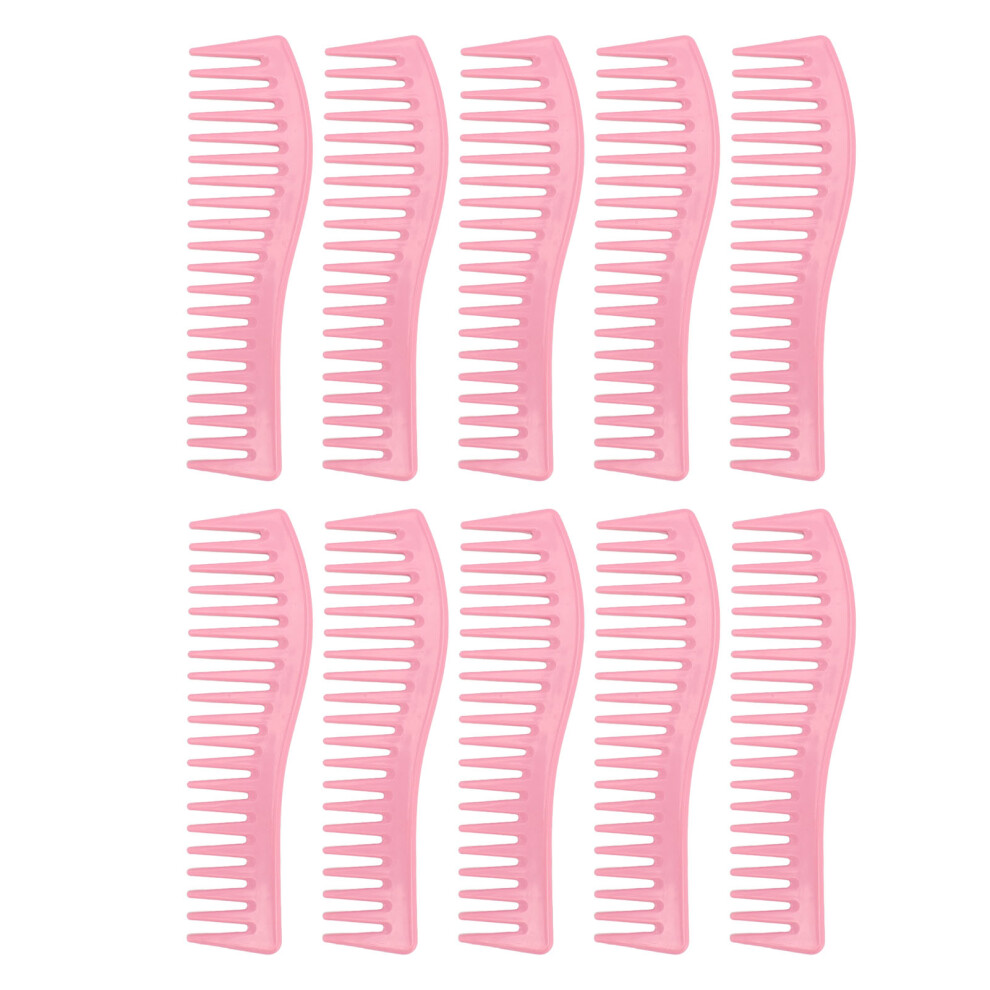 Professional Grade Detangling Comb, Anti Static Wide Tooth Comb with Scalp Massage Heat Resistant Design for Wet Dry Hair (10PCS) For Nightclubs