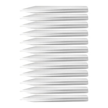 Spatule d'échantillonnage de laboratoire en acier inoxydable de