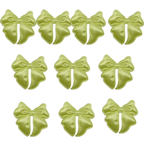 Patchs à nœuds Double face, 10 pièces, pour vêtements,-Jaune