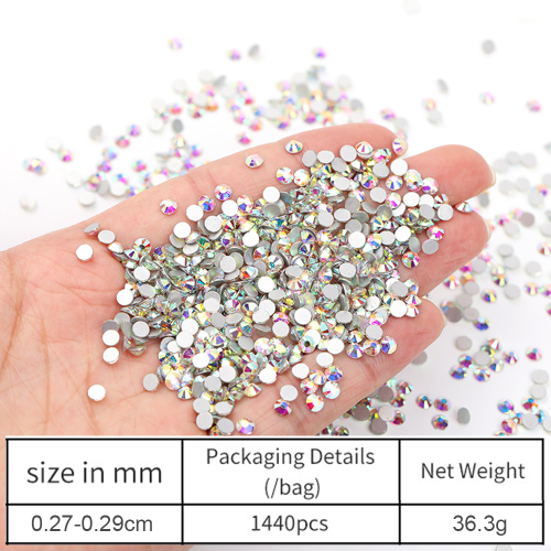 Στοιχεία Swarovski Κρεμαστό Κρύσταλλο Rhinestone Foil Πίσω Κρύσταλλο Ab Μη Επείγουσας 1