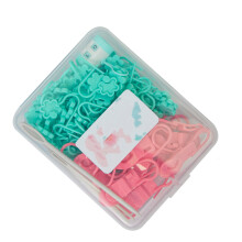 1 Set Knitting Crochet Markers Yarn Needle Stitching-Pink green