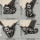 9 pièces patchs brodés citrouille patchs à coudre-9 ensembles 2