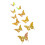 Autocollant mural papillon 3D, décorations papillon,- 2205 1