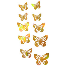 Stickers muraux papillon creux décoration murale papillons- 2203