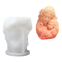 Moules en Silicone en forme de mère et de bébé, pour la