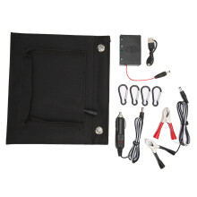 Paneles solares plegables para senderismo y acampada, cargador solar portátil, impermeable y duradero, equipado con paneles monocristalinos de alta
