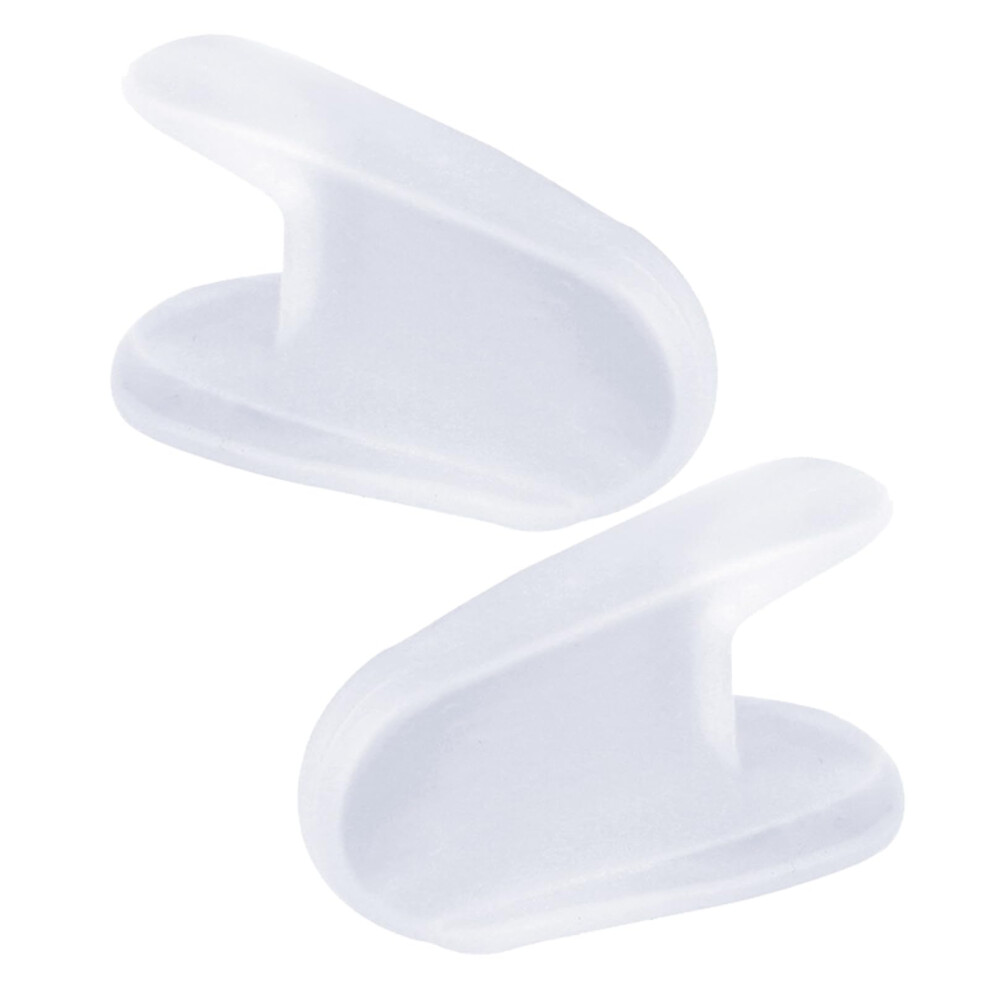 Flexible Toe Spacer for Valgus Big Toe with Overlapping Toes, Transparent