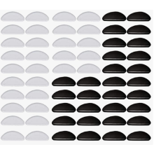 Eyeglass nose pads half-moon-shaped 30 pairs MultiColor