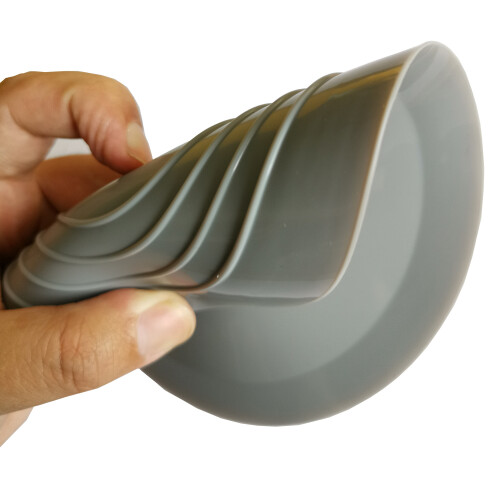 Geschirrstopfen aus Silikon Grey 15 cm 2