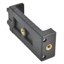Adaptador de soporte para teléfono móvil, Adaptador móvil para soporte de teléfono móvil Black