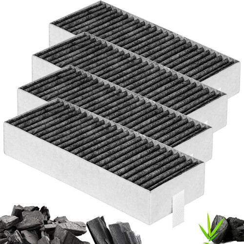 4er-Pack Haubenfilter, kompatibel mit Bosch HEZ9VRCR0 17004805 1