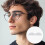 Eyeglass nose pads half-moon-shaped 30 pairs MultiColor 7