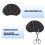 Thickened Heel Cushion Pads 1 Pair Black 2