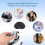 Thickened Heel Cushion Pads 1 Pair Black 5