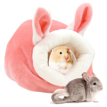 Hedgehog Bed, Hamster Bed, Bunny Ears Style Pet Winter Warm Hideaway