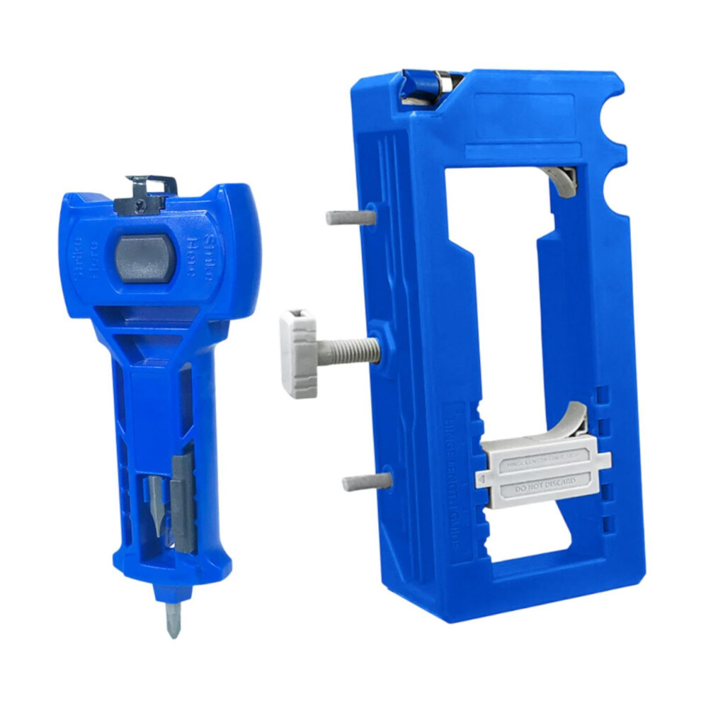 Router For Door Hinge Installation Tool For Carpenters, Blue Door Hinge Router For Carpentry Projects 9199774566179