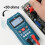 Digital Multimeter AC Spänning 600V  Multimetro Auto Range Meter NCV Ohm Test Professionell Elektriker Testare 2