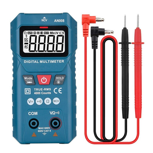 Digital Multimeter AC Spänning 600V  Multimetro Auto Range Meter NCV Ohm Test Professionell Elektriker Testare