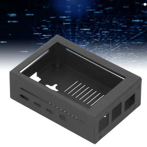 Durable Iron Protective Case for Raspberry Pi 4B/2G/4G/8G, Dust-Proof