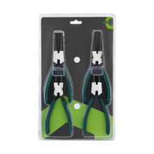 Snap Ring Pliers Set 4 Piece 18cm with Precision Grip for Mechanics Bearings and Trucks