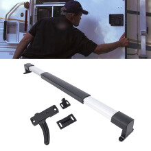 20PCS Black Metal RV Screen Door Latch Kit, Extendable Handle
