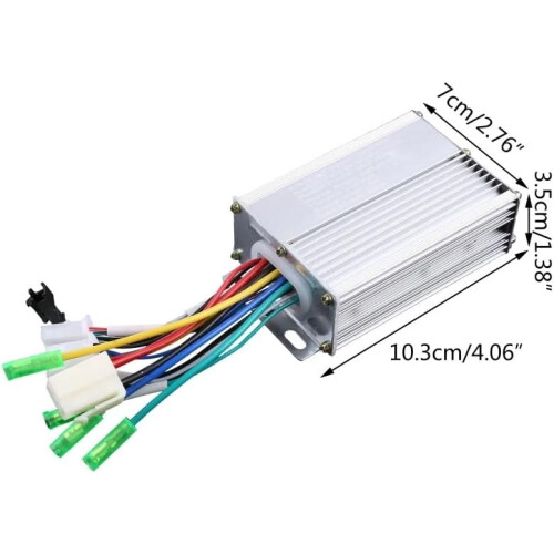 Ebike Controller Brushless DC Motor Controller 36V/48V 350W For Electric Bicycle And EScooter 2