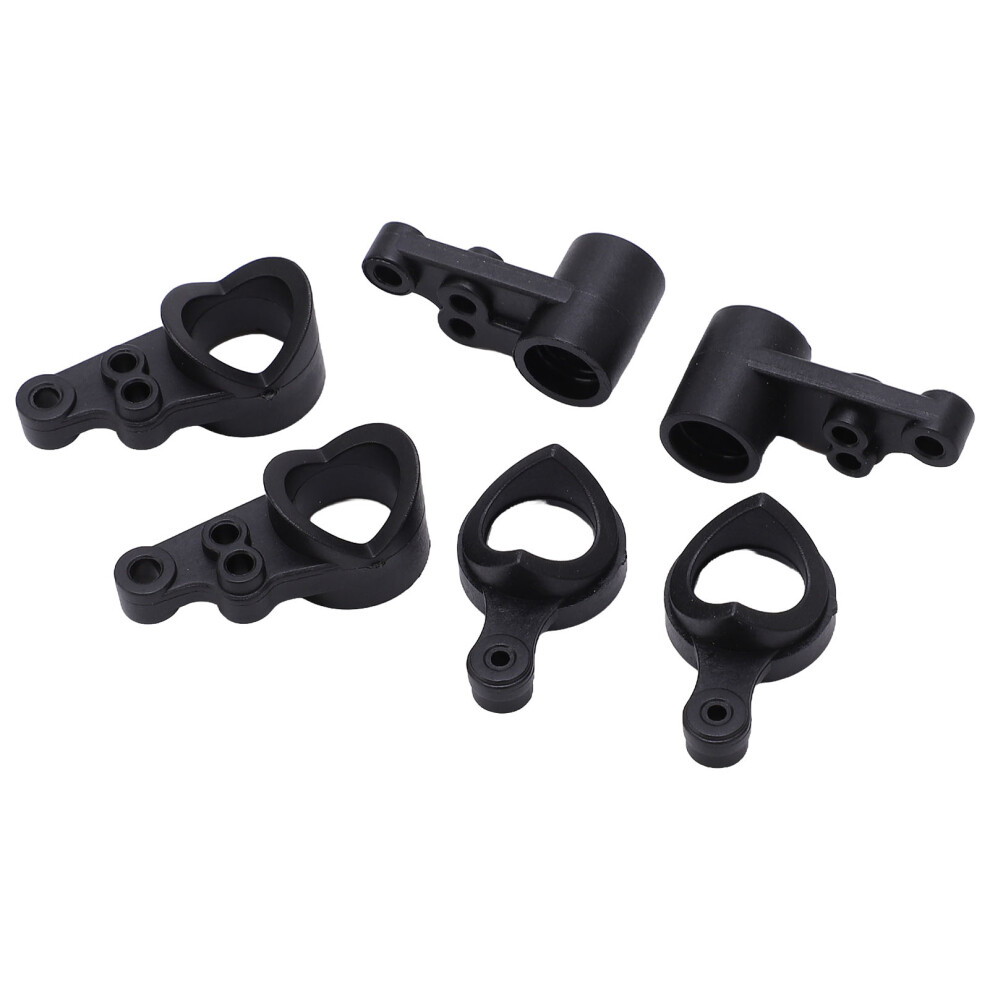 Plastic Rc Steering Knuckle Kit For Wltoys 144001/144010 1/14 Rc Car Black 8471375569799