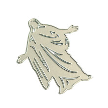 Religion Figurine Decorative Die Cut Metal Embossing Stencils