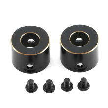For 1/10 Simulation Model Car Axial SCX10PRO Rear Axle Shaft Cup AXI03028 Frame Brass 1 Pair