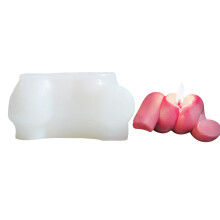 Knotted Cord Shape Silicone Candle Molds for Epoxy-Spiral knot