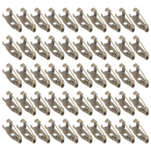 50Pieces Optional Size Safety Brooch Pins-Ancient bronze 15mm