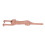 Cat Shaped Manual Back Scratcher - Handheld Massage Tool for Elderly, Plastic 8