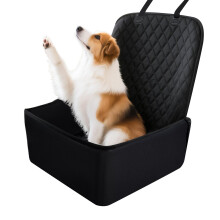 Dog Carseat Large Waterproof Backseat Car Seat SUV Truck Compatible Easy Clean Booster Cushion Carrier Cover