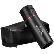 Monocular For Hiking 30X25 Optical Zoom Field Glass Telescopes, HD Red Film Optics, Adjustable Focal Length 7X Monocular