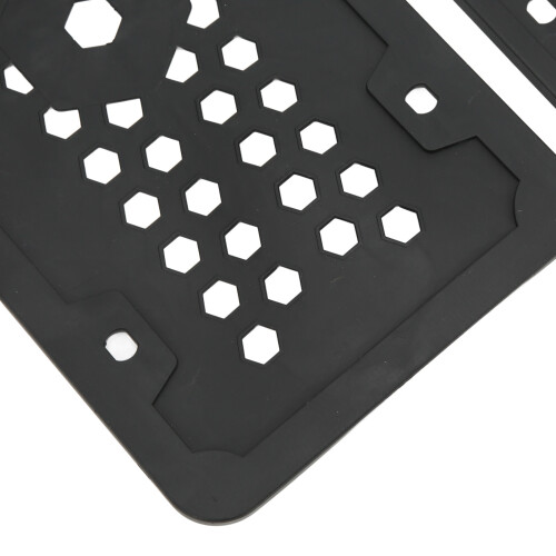 Flexible Silicone License Plate Frame 305x155mm in Black for US Models 2