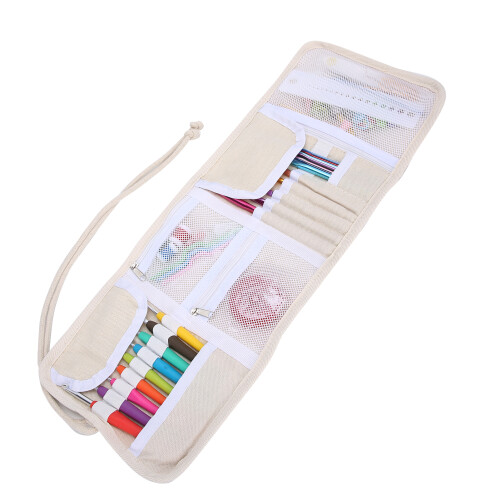 Βελόνες πλεξίματος με νήματα και σετ μαρκαδόρων βελονιάς, εργαλεία χειροτεχνίας 2
