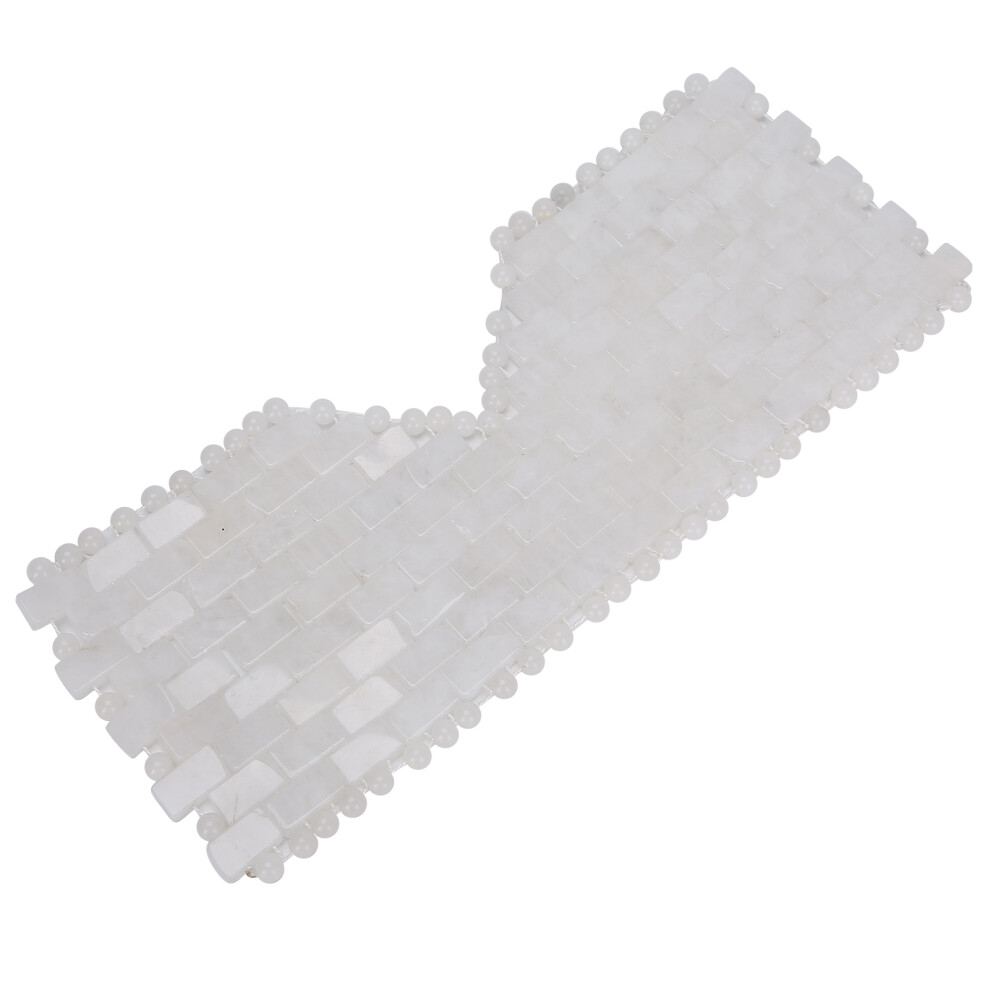 Dark/White Jadestone Eye Mask Face Massager Reduce Circles 23X9cm
