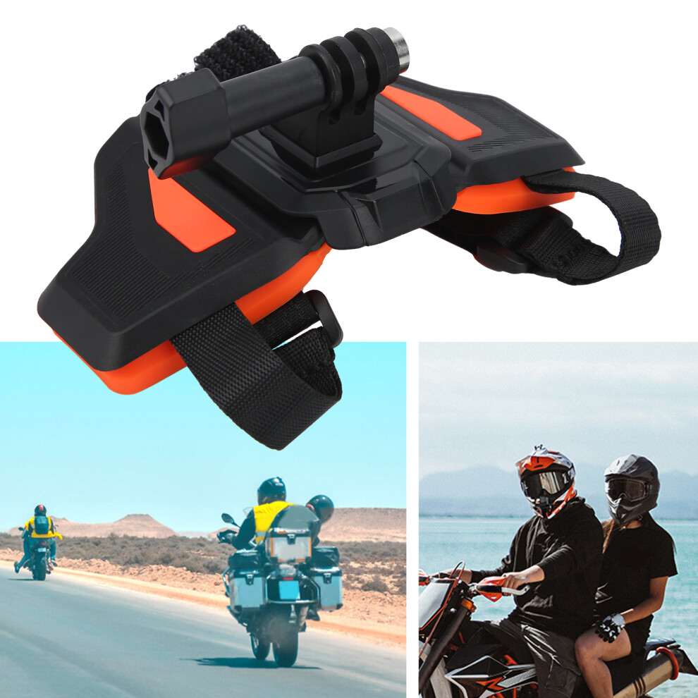 Universal Motorcycle Helmet Chin Mount Strap For Action Cameras, Black 7691379250412