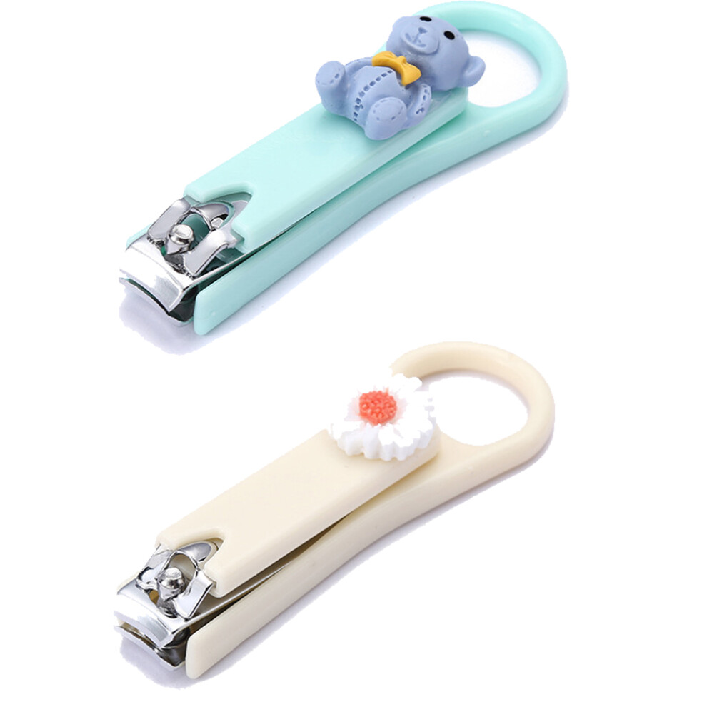 Compact Design Manicure Tools, Stainless Steel Nail Trimmers Cartoon Design for Fun and Function For Halloween Parties For Nightclubs For Daily Use