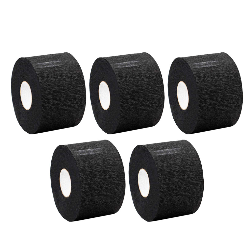 Salon Barbershop Supplies Disposable Buffer, Disposable Barber Neck Strips, Economical Convenient, Simple To Use, Absorbent Tissue For Easy Clean Up,