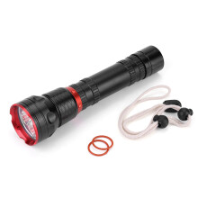 Underwater Flashlight Ultra Bright Diving Light, IPX8 Waterproof Professional Dive Torch with Adjustable Modes, Space Grade Aluminum Alloy Submersible