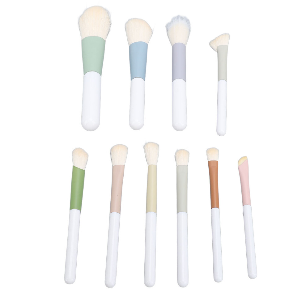 Face And Eye Makeup Brushes Kit, Soft Bristles Flawless Finish Complete Brush Set With Stylish Design Variety Of Brush Heads For Different Makeup