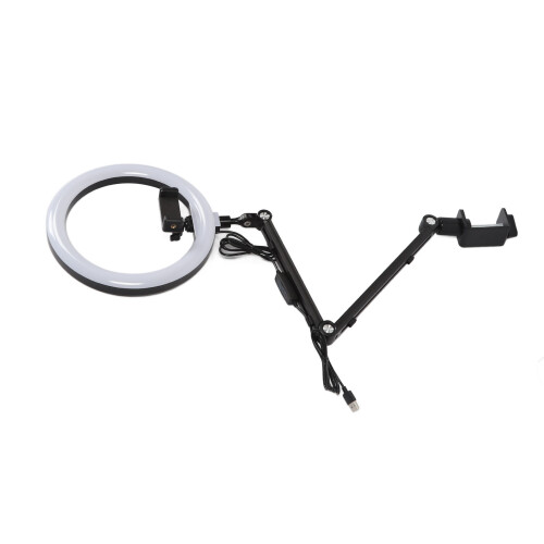 Adjustable Brightness Levels Ring Light Dimmable LED Studio Light USB Power Source Flicker Free Soft Lighting For Makeup Video Calls Vlogging Content 1